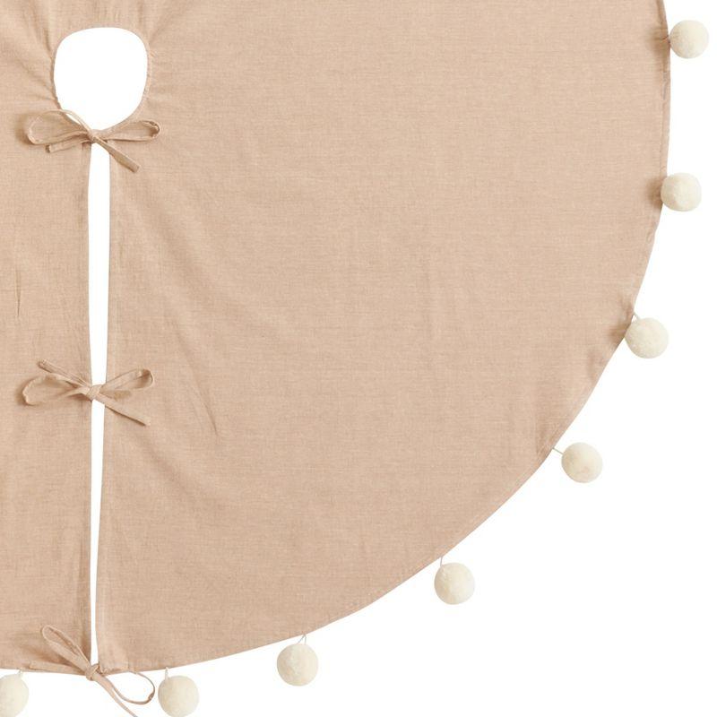 Pom Pom Cotton Tree Skirt