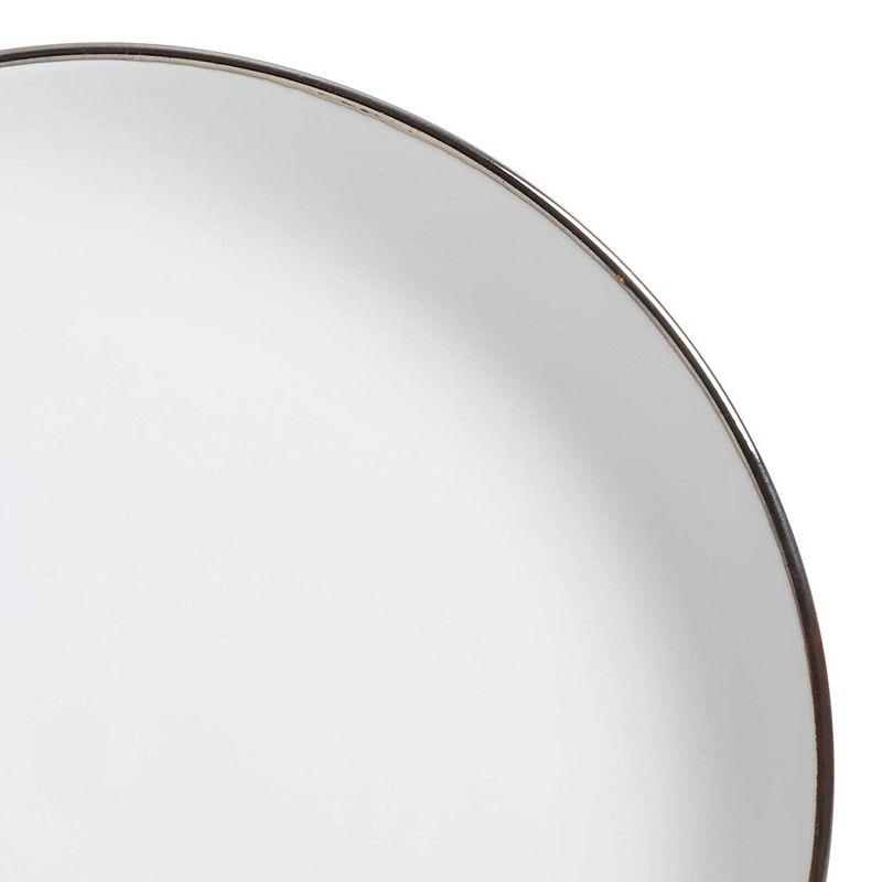 Gibson Home Rockaway Round Stoneware Dinnerware