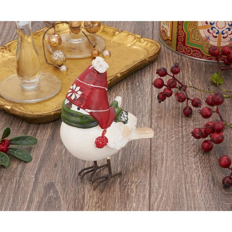 Saro Lifestyle Bird with Beanie Home Decoration