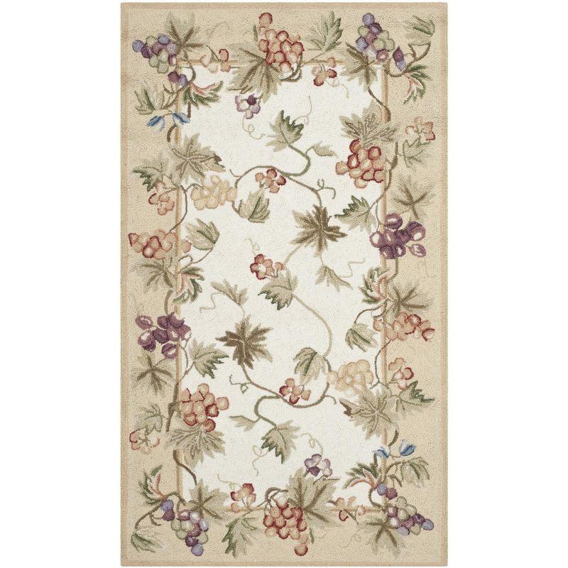 Chelsea HK116 Handmade Area Rug - 3'9"x5'9" - Ivory - Safavieh