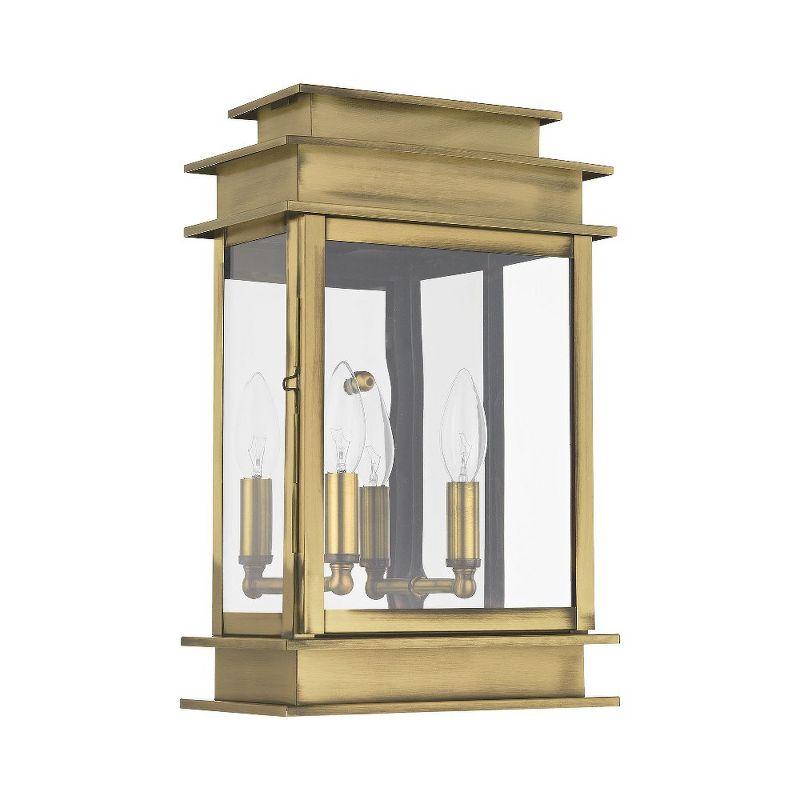 Livex Lighting Princeton 2 - Light Wall Light in  Antique Brass