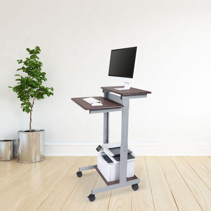 Adjustable Metal Base Standing Desk