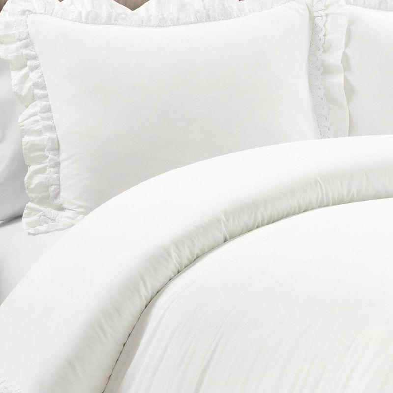 Lush Decor Cotton Duvet Cover Set