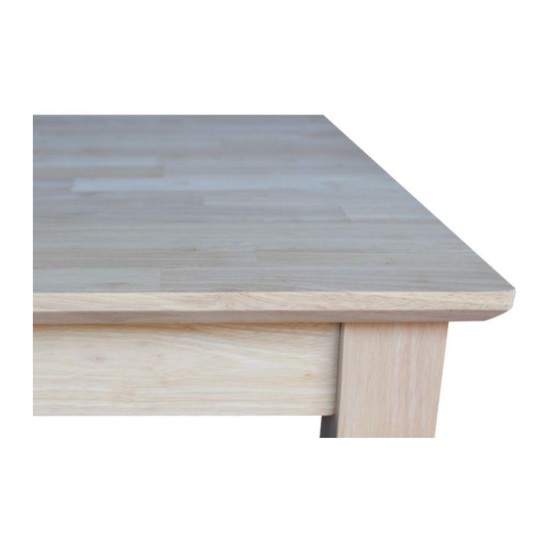 30" Square Solid Wood Tables - International Concepts