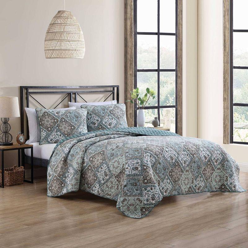 Stone Cottage Full/Queen Arell Quilt Set Blue