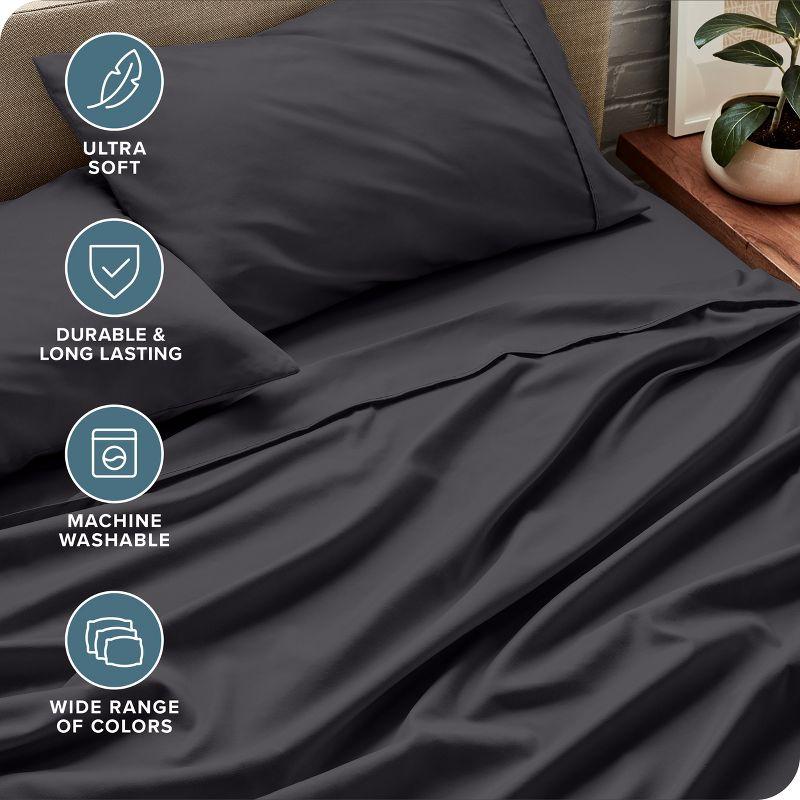 Bare Home Ultra-Soft Microfiber Sheet Set