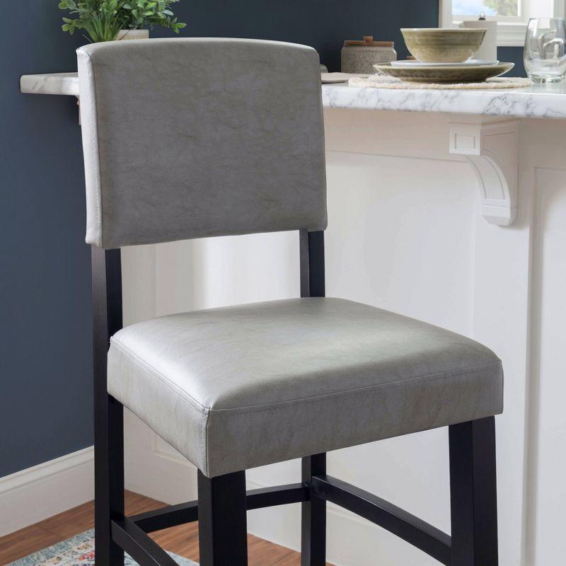 Monaco Upholstered Counter/Bar Stool