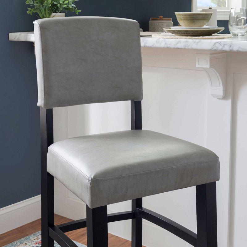 Caldwell Upholstered Counter/Bar Stool