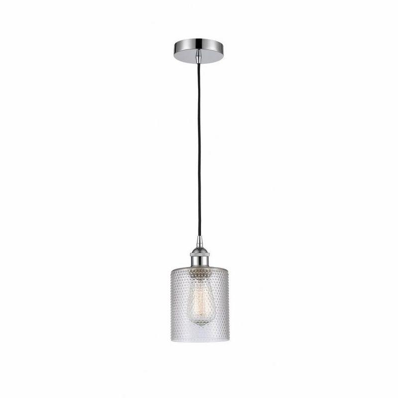 Innovations Lighting Cobbleskill 1 - Light Pendant in  Polished Chrome