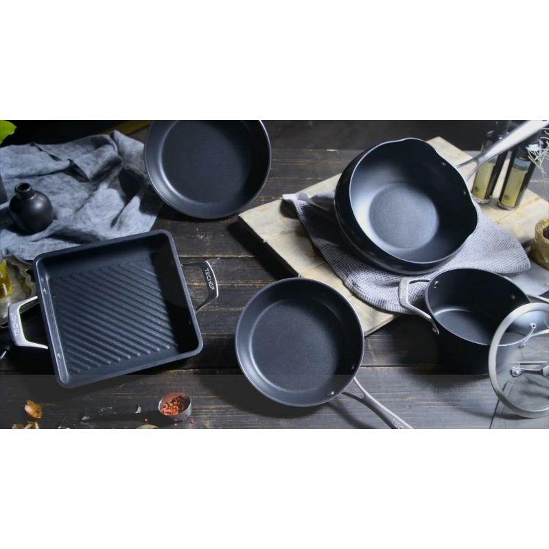 TECHEF Onyx - 12" Nonstick Wok/Stir-Fry Pan with Cover