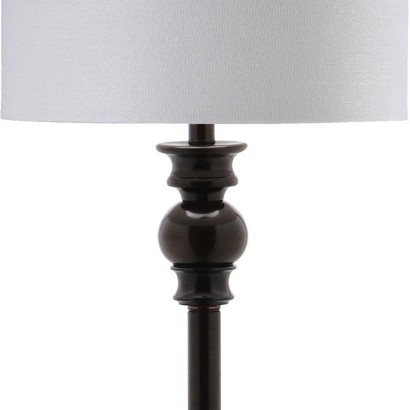 Alphie 61 Inch H Floor Lamp - Ebony - Safavieh