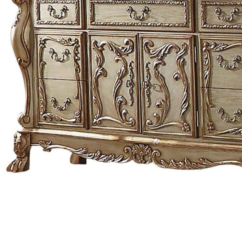 Acme Furniture Dresden Dresser Gold Patina/Bone