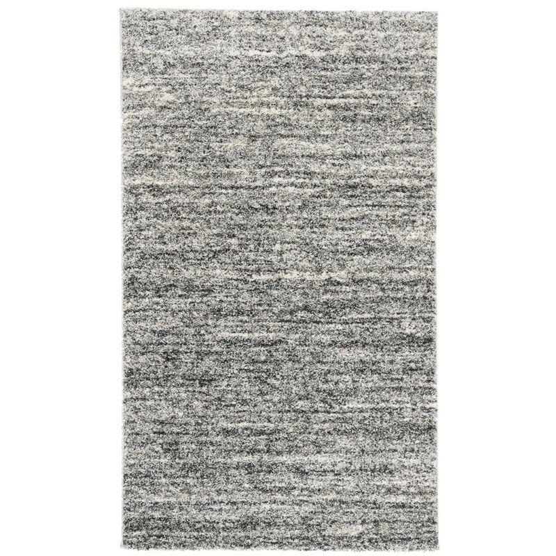 Retro RET2133 Power Loomed Indoor Accent Rug - 4'x6' - Ivory/Grey - Safavieh
