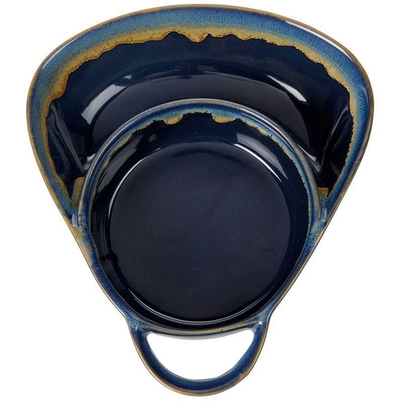 The Lakeside Collection Sets of 2 Stoneware Soup & Side Bowls - Set of 2 Soup & Side Bowls Navy