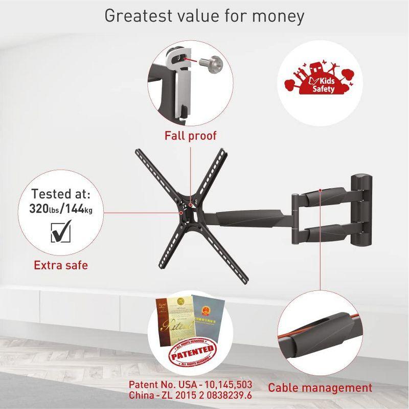 Barkan Barkan Single Screen Wall Mount