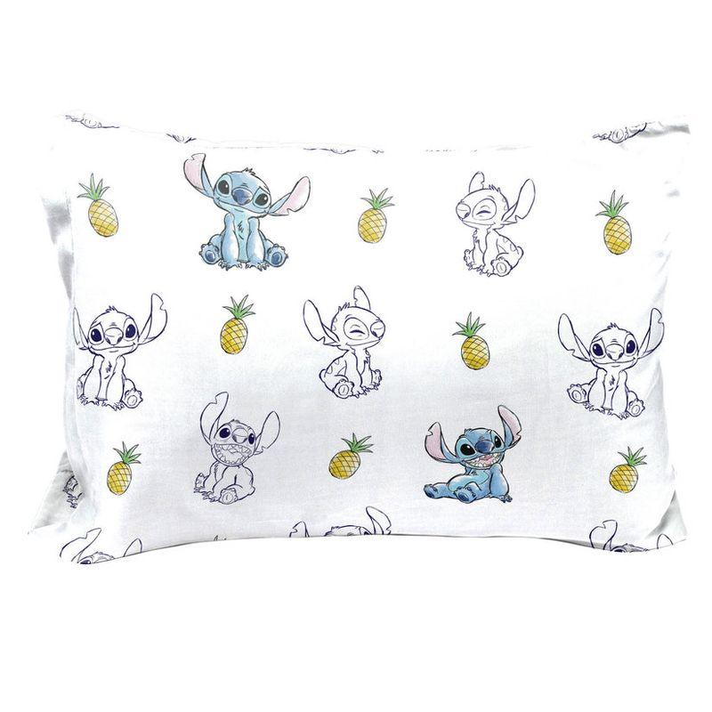 Saturday Park Lilo and Stitch Watercolor Vibes 100% Organic 2 Pack Cotton Pillowcase