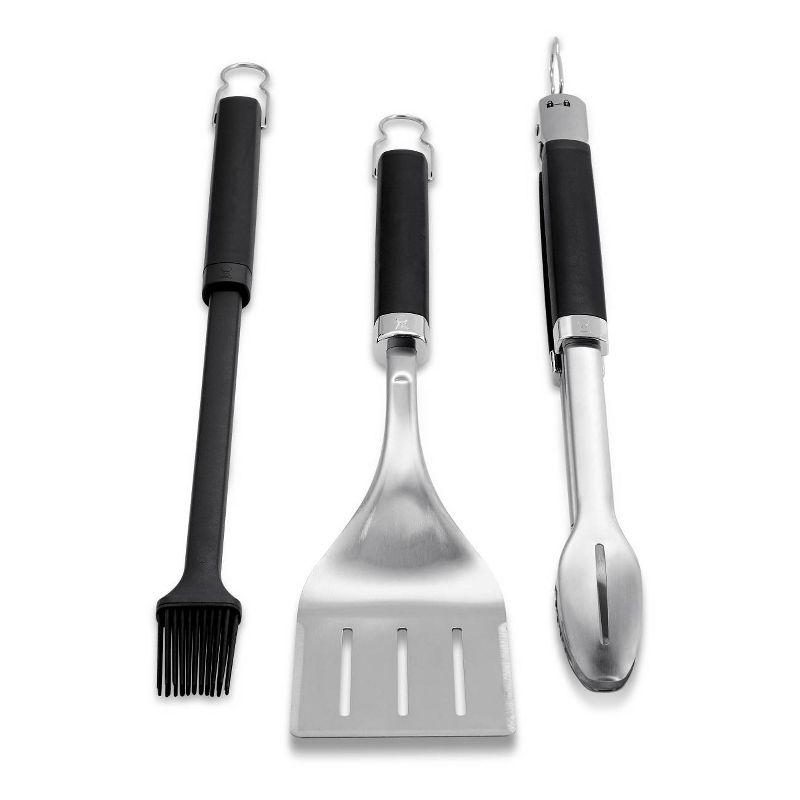 Weber Precision 3-Piece Grill Tool Set