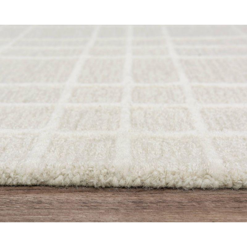 Alora Decor 7'9"x9'9" Lofton Rectangle Area Rug Ivory