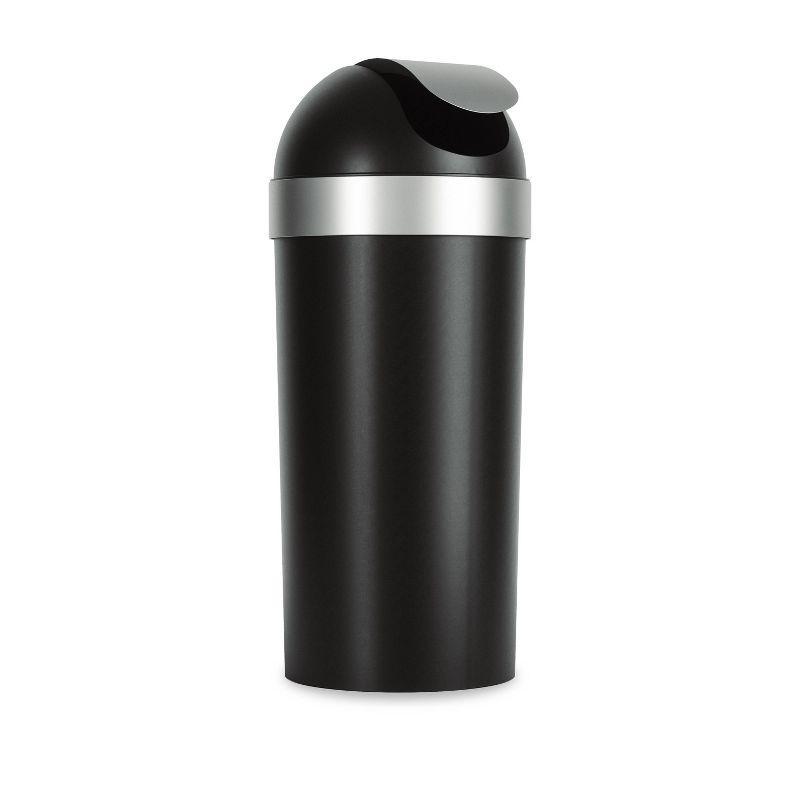 Umbra Venti Plastic Swing Top Kitchen Trash Can - 16 Gallons
