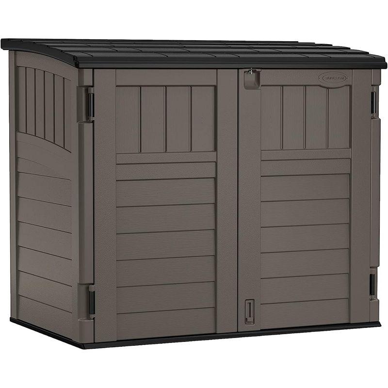 Suncast Suncast Outdoor Resin Horizontal Storage Shed