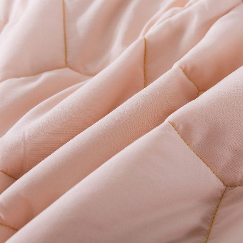 King Pearl Blush Spicy Mustard Down Alternative Blanket