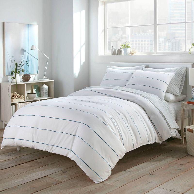 Tideline Reversible Duvet Cover Set