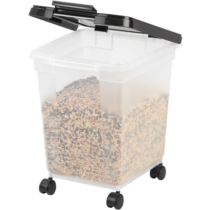 IRIS USA, Inc. 25 Lb. Plastic Food Storage Container