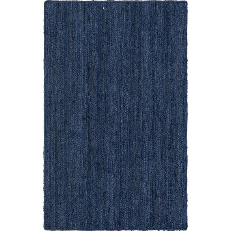 Unique Loom 3' 3 x 5' 1 Dhaka Braided Jute Rectangle Area Rug