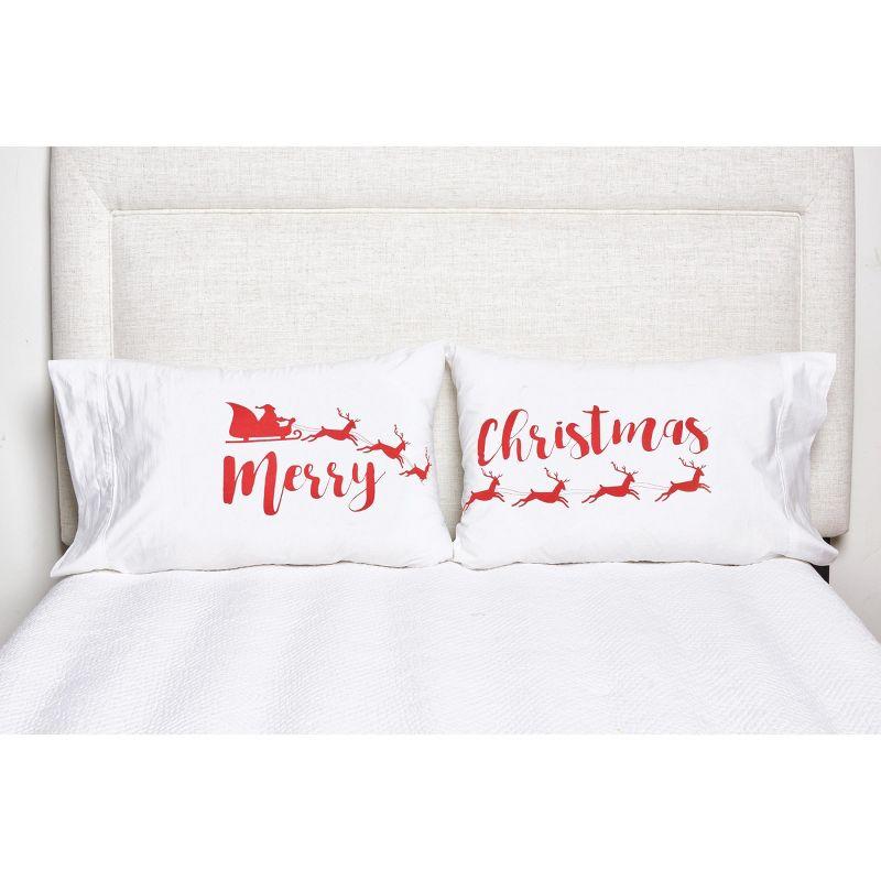 Merry Christmas Pillowcase Set