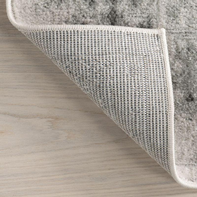 Nuloom Odell Medallion 10x13 Indoor Area Rug for Living Room Bedroom Dining Room Kitchen, Ivory/Grey