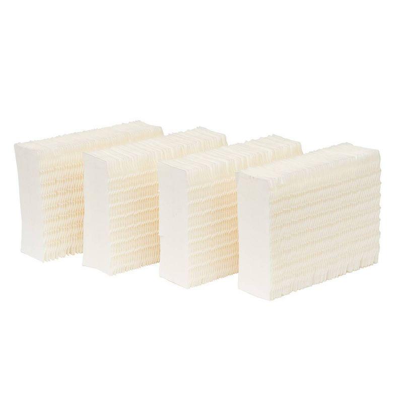 AIRCARE 4pcs Super Wick Evaporative Air Control Filters: Replacement for Humidifiers, Captures Minerals & Bacteria, HDC12