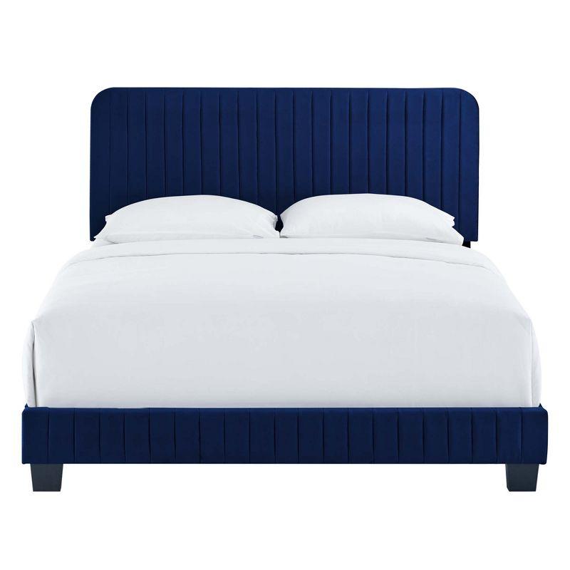Modway Celine Channel Tufted Performance Velvet Full Bed