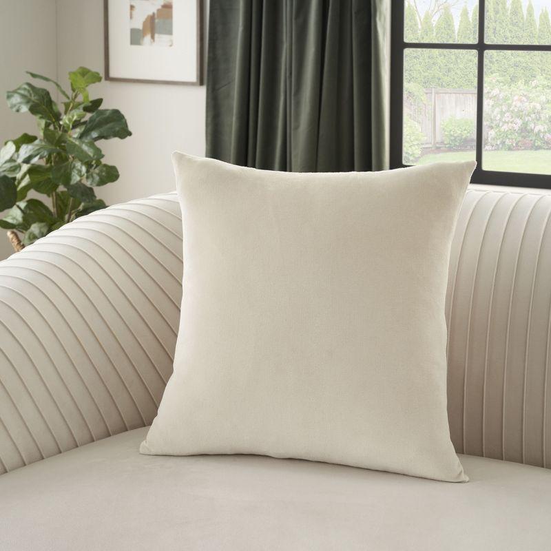 Mina Victory Cotton Throw Pillow Cover & Insert