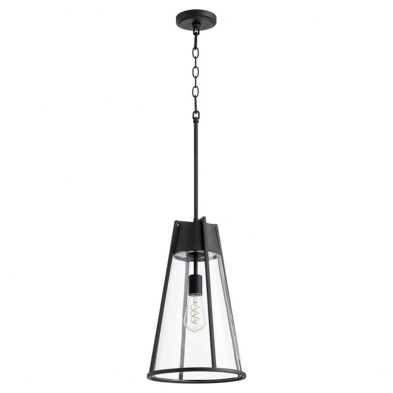 Quorum Lighting Pylon 1 - Light Pendant in  Noir