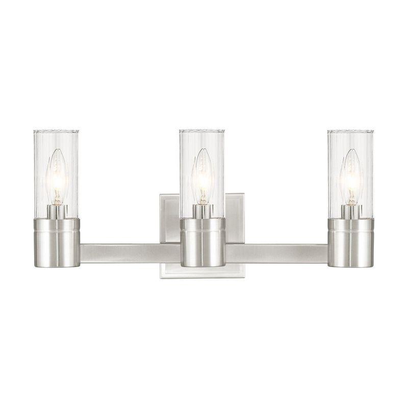 Livex Lighting Midtown 3 - Light Vanity in  Brushed Nickel