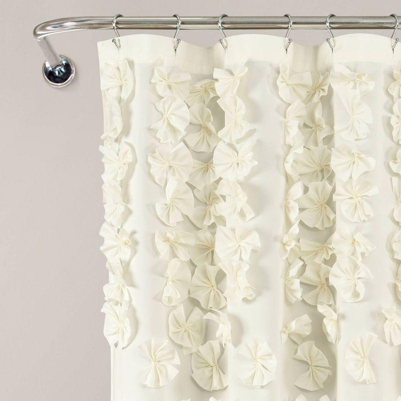 Lush Decor Riley Floral Shower Curtain