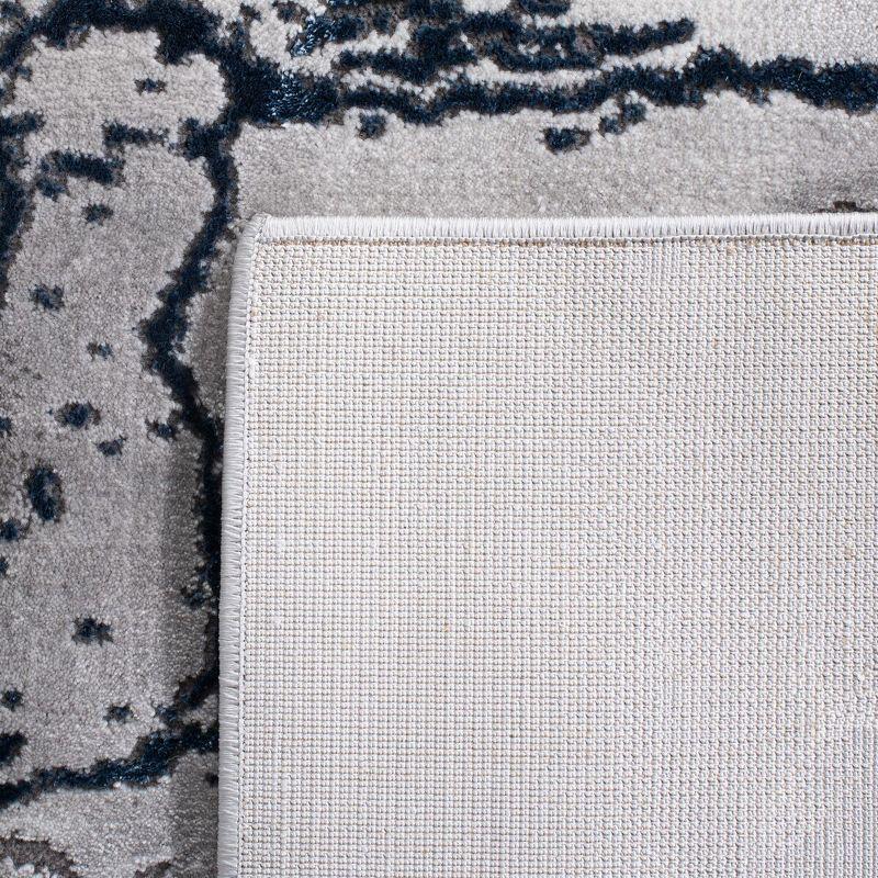 Craft CFT877 Loomed Indoor Area Rug - Ivory Grey/Blue - 5'3"x7'6" - Safavieh