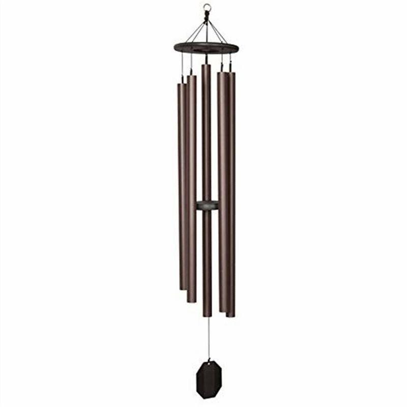 Lambright Country Chimes Amish Crafted Wind Chime, Court Haus, Terra 62"