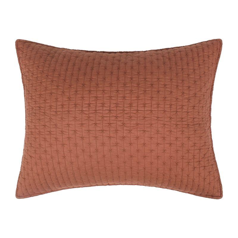 Cross Stitch Adobe Full/Queen Quilt Set - Levtex Home