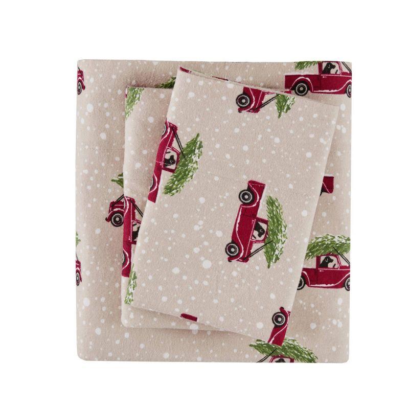 Woolrich 100% Cotton Flannel Sheet Set