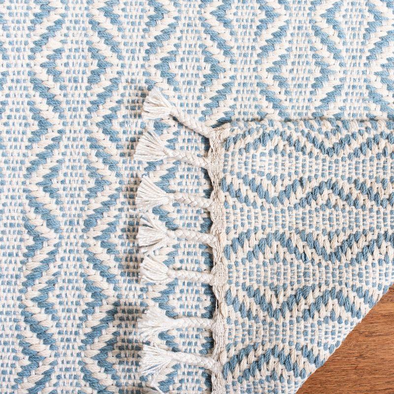 Natura NAT153 Hand Loomed Area Rug - Blue - 8'x10' - Safavieh.