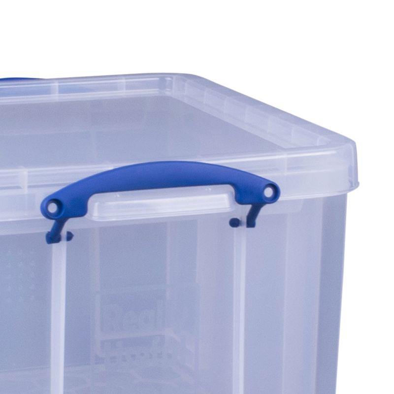 Really Useful Box 32 Liter Storage Container w/Snap Lock Handles