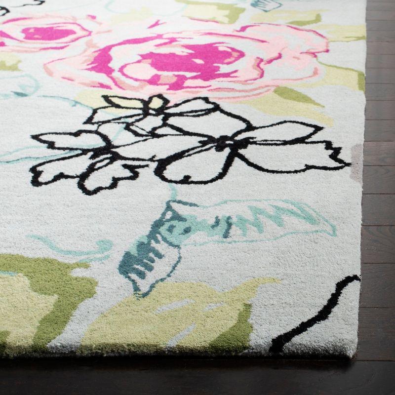 Wyndham WYD378 Hand Tufted Indoor Area Rug - Blue/Multi - 6'x9' - Safavieh.