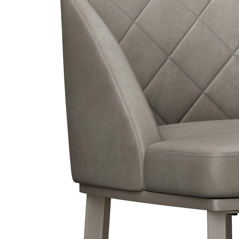 Set of 2 Phoenix Counter Height Barstool with Diamond Stitch Detail - Hillsdale Furniture