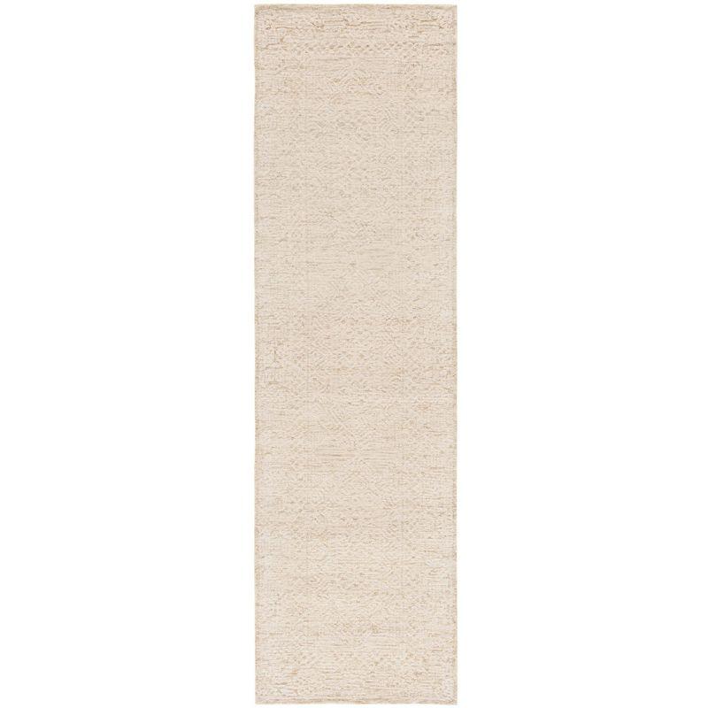 Textural TXT305 Hand Tufted Indoor Runner - Gold/Ivory - 2'-3"x8' - Safavieh