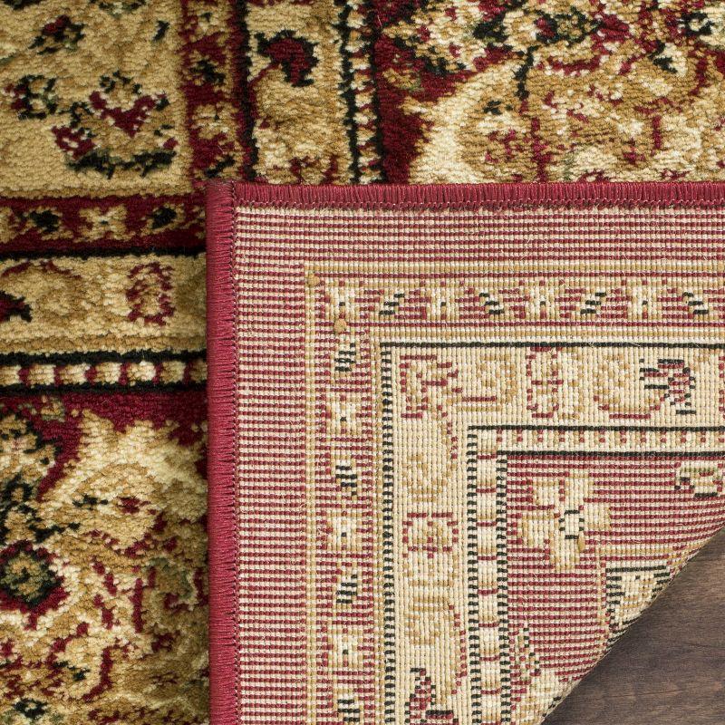 Lyndhurst LNH221 Power Loomed Area Rug - Multi/Red - 5'3"x7'6" - Safavieh