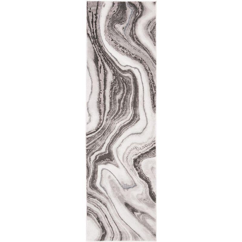 Craft CFT819 Loomed Indoor Runner Rug - Grey/Silver - 2'3"x10' - Safavieh