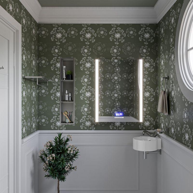 Alfi Brand ABC121 Alfi Brand 12'' White No Oval Bathroom Sink with Overflow