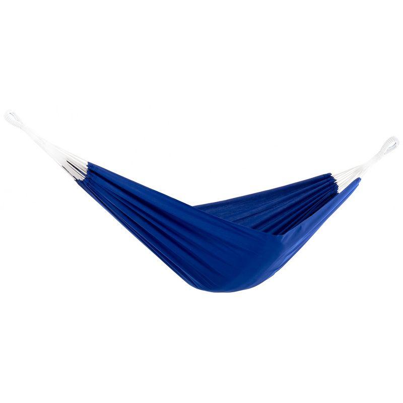 Royal Blue Polyester Brazilian Double Hammock