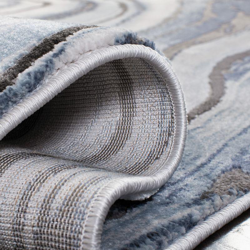 Craft CFT819 Loomed Indoor Runner Rug - Blue/Grey - 2'3"x14' - Safavieh